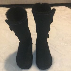 Bailey Button Tall Black Ugg